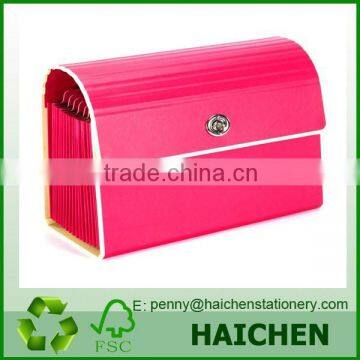 19-Pocket paper accordion file folder