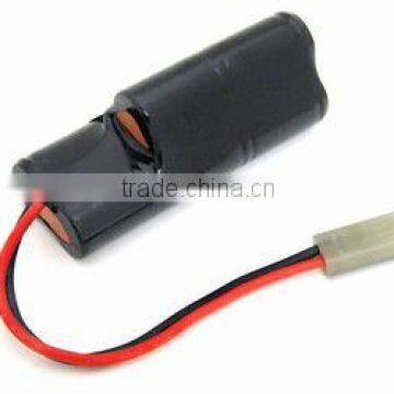 2/3A 9.6V 1400mAh NiMH hump battery pack for airsoft gun