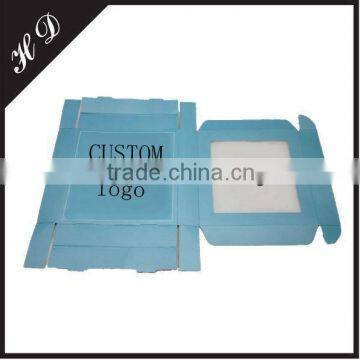 Scarves Paper Gift Packaging Box With Clear PVC Window
