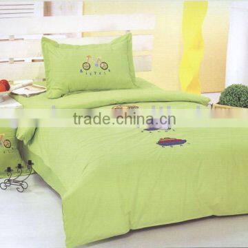 chinese bicycle kid children bed set bedding comforter set