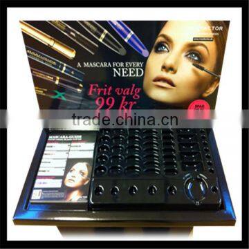 Professional design counter display for cosmetics, eye shadows