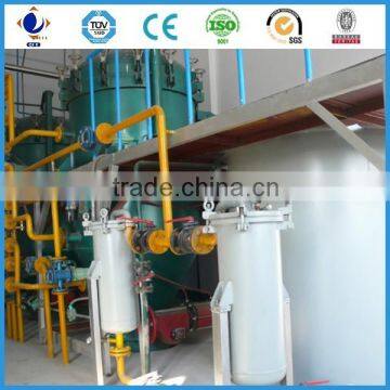 Cooking oil production line crude rice bran oil refining machinery plant with CE