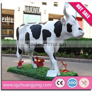 2016 HOT Life size cow statue molds for sale