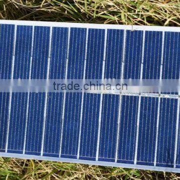 Tempered glass laminated PV solar panel for outdoor power supply