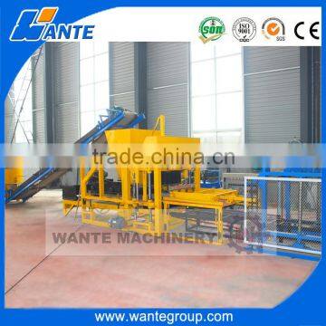 WANTE MACHINERY alibaba com QT4-18 fully automatic hollow block making machine for block making