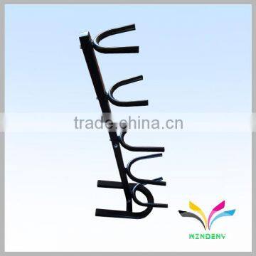 Counter supermarket placing water bottle black metal hook display stands
