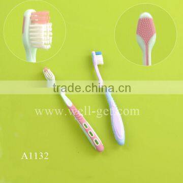 Toothbrush Wholesale/2013 New Products/Special Tongue Cleaner Toothbrush