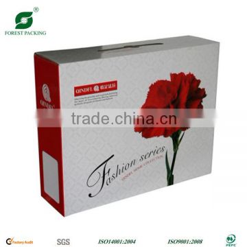 Color Printed Gift/Handle Packing Box