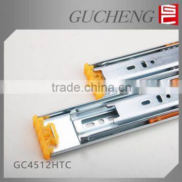 Good sell Hettich design 3 fold ball bearing telescopic channel