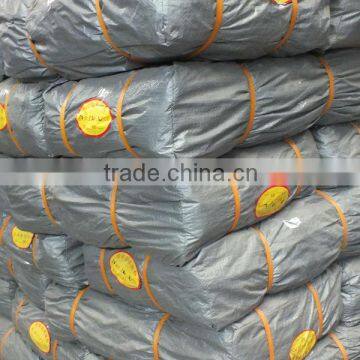 Silver Recycled Plastic Tarpaulin For Truck