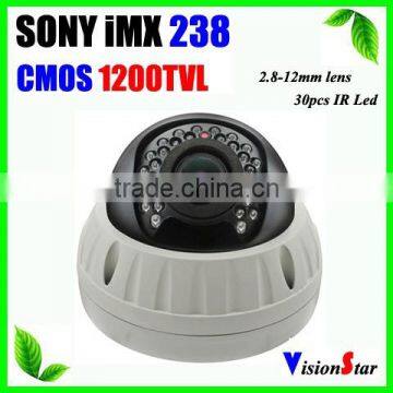 1/3" Color Sony IMX238 CMOS Sensor Video Outdoor Security Camera 2.8-12mm Varifocal Zoom Lens Surveliance CCTV Camera