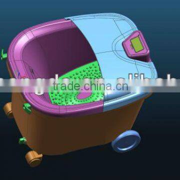 Plastic injection foot basin mould