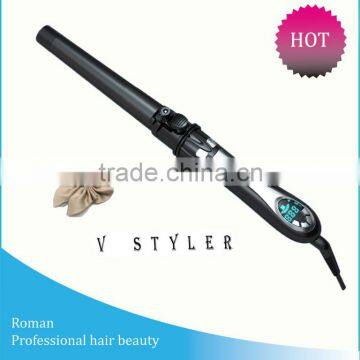 2014 hot selling hair curling machine with straightening and curling hair function