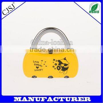 cheap cute combination luggage password padlock