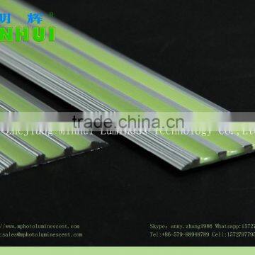 Photoluminescent Aluminum Stair Nosing/glow in Dark Stair Nosing