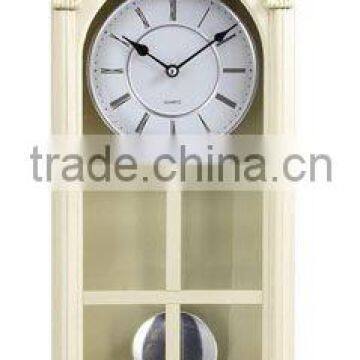 Wooden pendulum clock