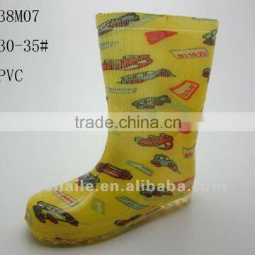 PVC children rain boots