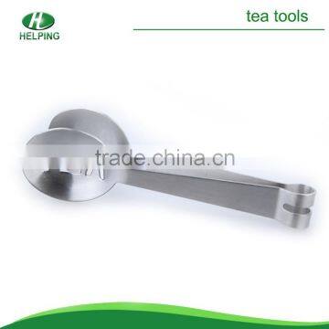 stainless steel tea bag squeezer, tea tools, tea tong