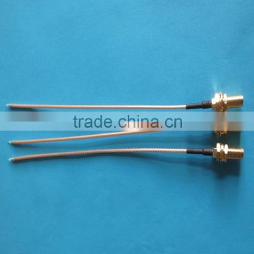 Manufacturer Supply Signal Booster Cable , Pigtail Cable RG178 , RF Pigtail Cable With RP SMA Female