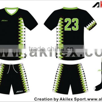 custom mens soccer wear whole set/football jersey without MOQ