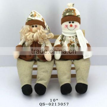 Sitting santa gift for christmas