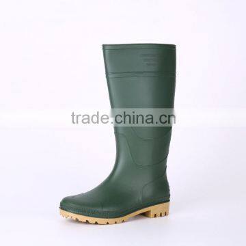 Factory Price Green Pvc Rain Boots Without Steel Toe, Cheap Plastic Pvc Rain Boots photo-5
