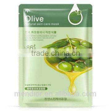 Mendior Organic olive oil facial mask Korea cotton face mask OEM/ODM