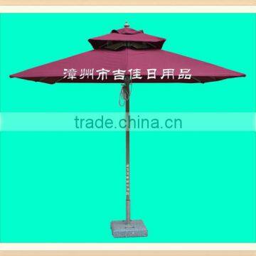 NAD-25R high quality square aluminum pole beach umbrella