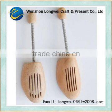 adjustable wooden shoe tree/wooden shoe stretcher