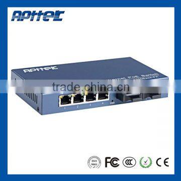 6 ports fiber optic switch hub price 1000M fiber optic switch hub