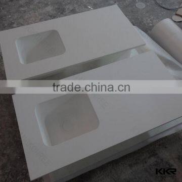 Artificial Stone White Quartz Counter Top for Kitchen