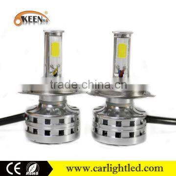 KEEN 2016 New 12v 24v super white 6000k H4 led light headlight bulb 40w headlamp auto light waterproof for all cars