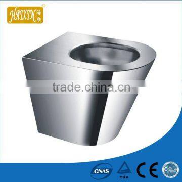 Long Life Stainless Steel Prison Toilet