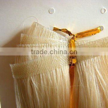 tape weft human hair extension/wholesale price /beauty