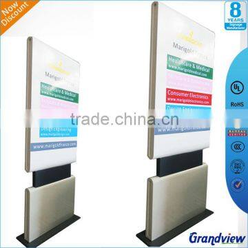 Standing auto advertising pylon