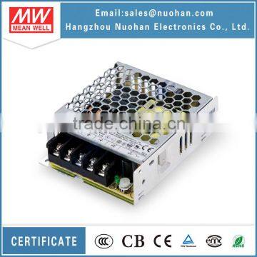 Original Meanwell low profile enclosed Switching Power Supply 5v 12v 15v 24v