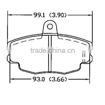 D292 CITROEN for ak brake pad