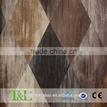 Tulai embossed leather wallpaper