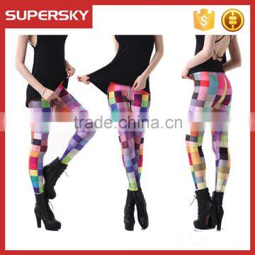 K-993 Sublimation Print High Women Yoga Leggings Gym Girl Printed Tights Pants