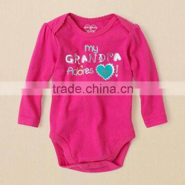 Hot Sale cotton wholesale toddler baby onesie