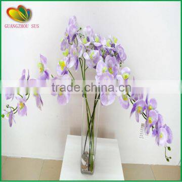 cheap wholesale artificial orchid flowers fake vanda orchid artificial flower arrangements for weeding decorations                        
                                                Quality Choice