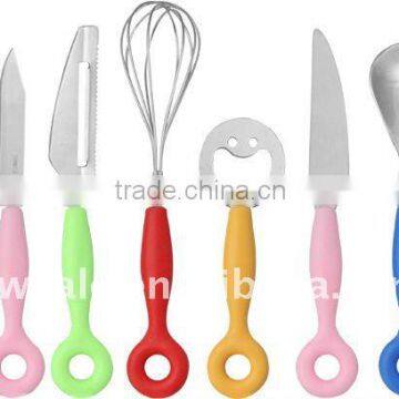 cute children stainless steel cutlery set