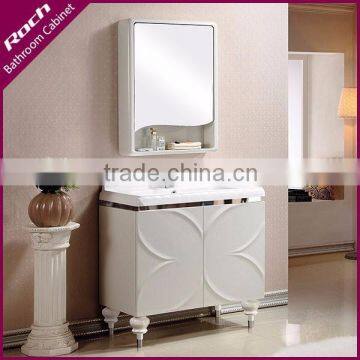 ROCH 8042 Trend Wooden Bathroom Vanity Decorative With Big Storage