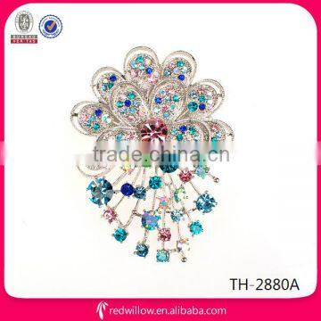 New charming Factory directly Rhinestone Brooch Pin Bouquet For lady