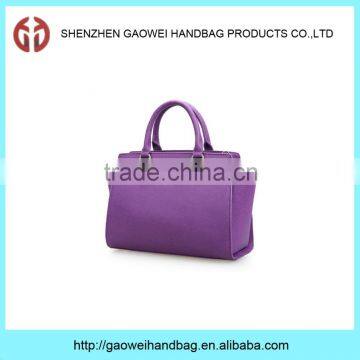 2016 High quality fashion cheap saffiano leather handbags for women GW788
