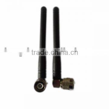 Right angled TNC gsm rubber duck antenna