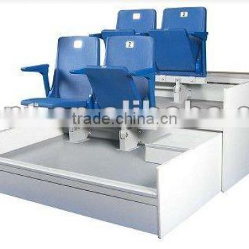 Selent telescopic seating stand retractable seating stand systerm