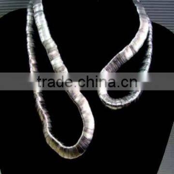 Flexible Twist Stainless Steel Necklace