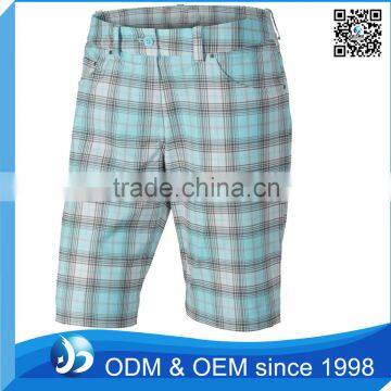 Custom Wholesale Mens Dri Fit Check Shorts
