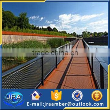 ss rope bridge cable fence / cable railing rope fence